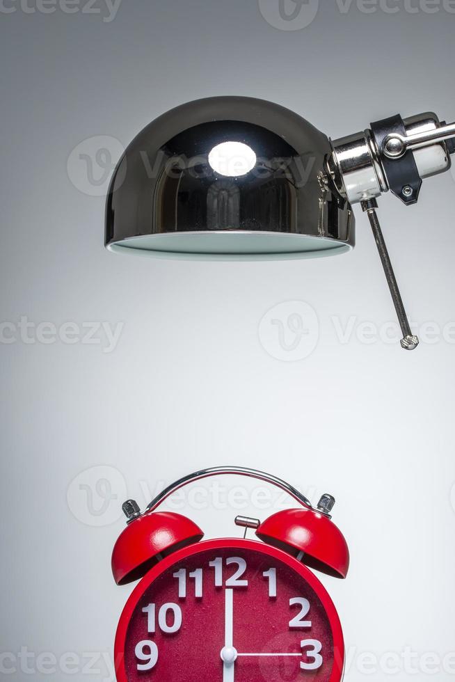 desk lamp with alarm clock