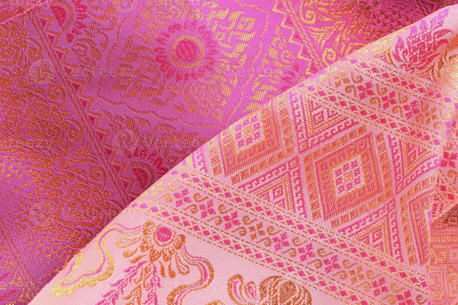 textil asiático antiguo foto