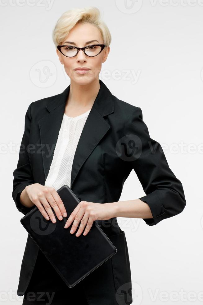 retrato de mujer de negocios foto