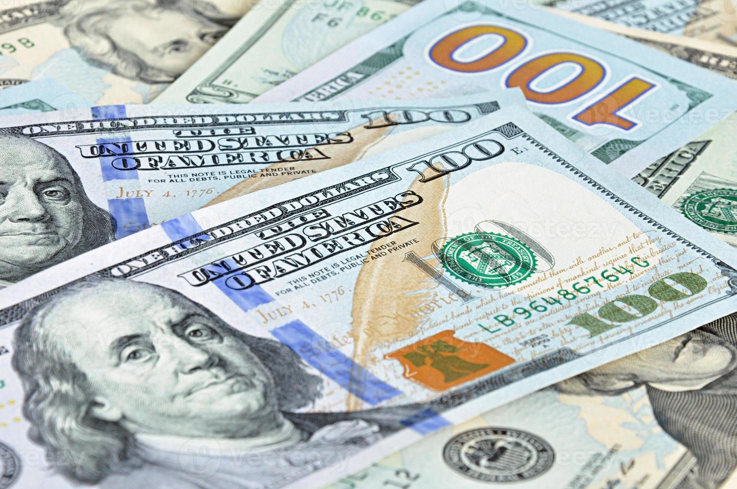 Money - United States dollars (USD) bills photo