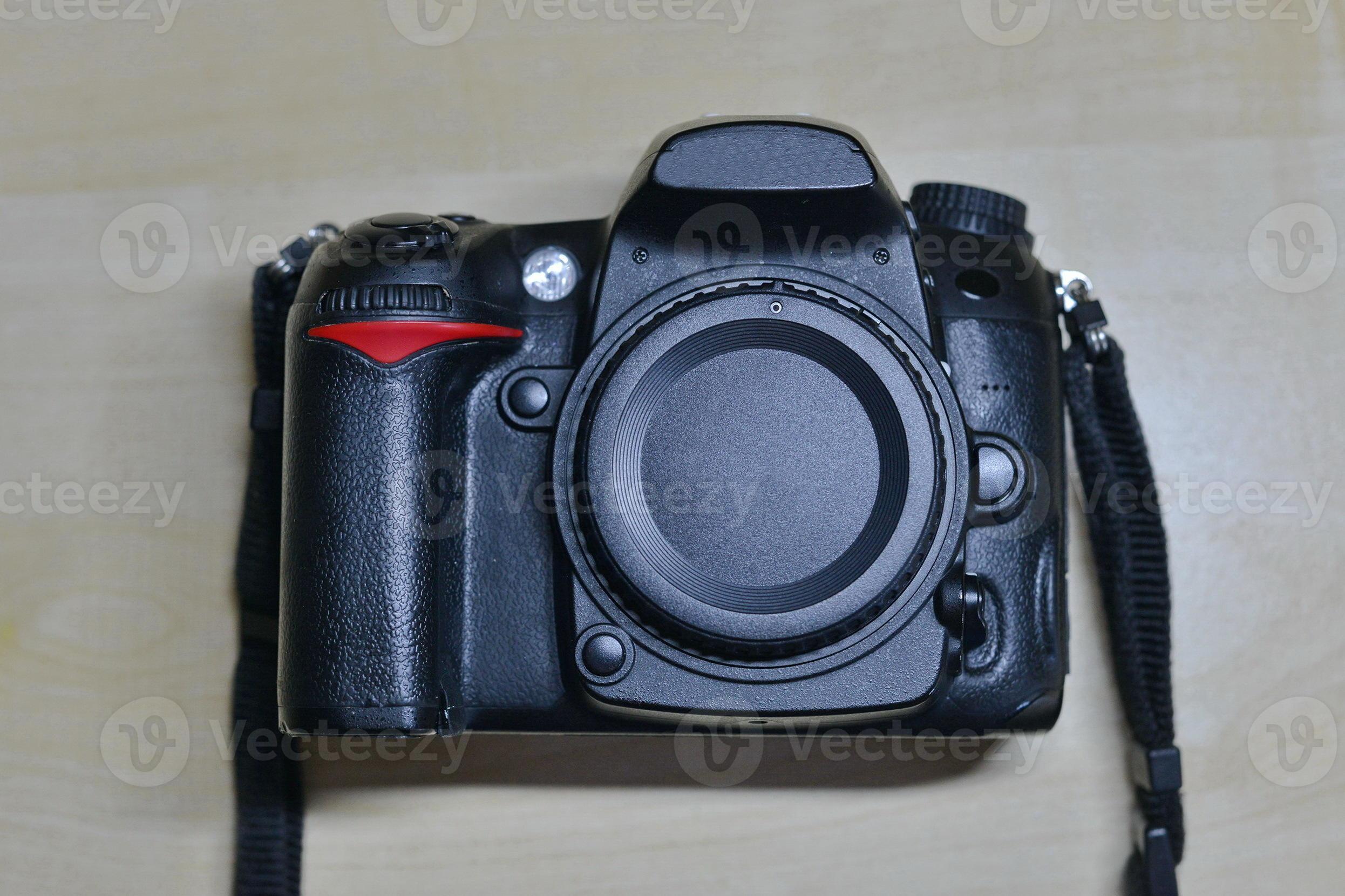 Digital DSLR camera without lens. Isolated body 908878 Stock Photo at