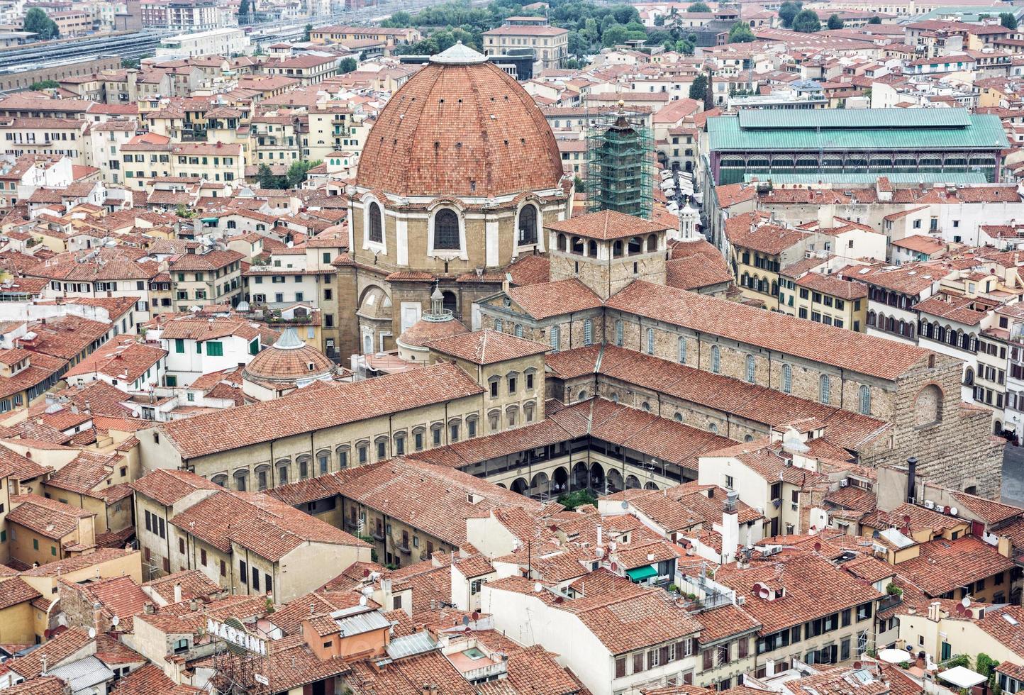 Basílica de San Lorenzo, Florencia, Italia, patrimonio cultural foto