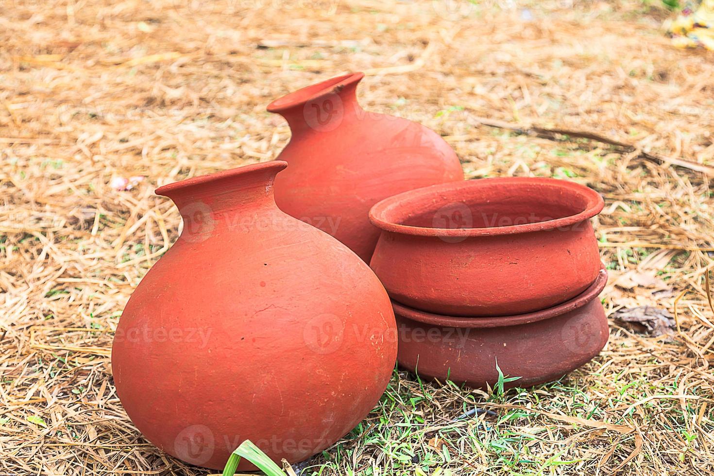 Earthenware pottery photo