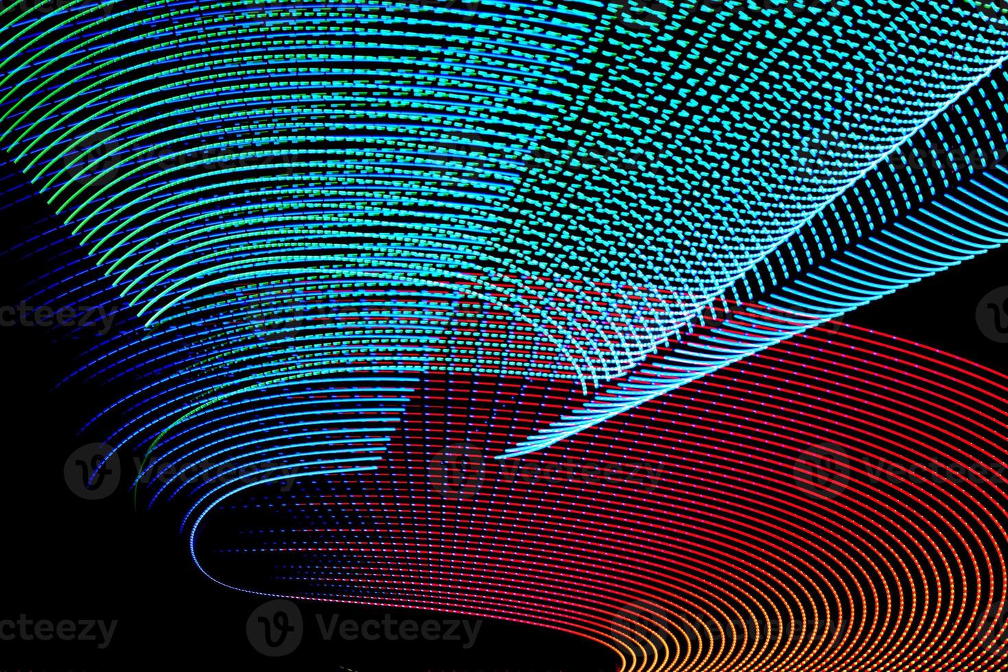 Abstract freezelight curves photo