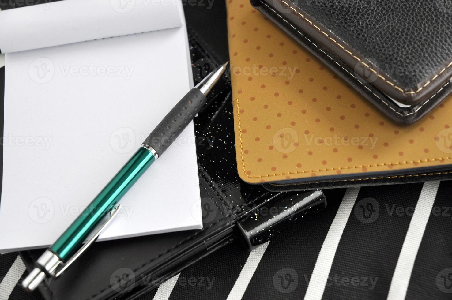 pen and notepad with note book background 927298 Stock Photo at Vecteezy