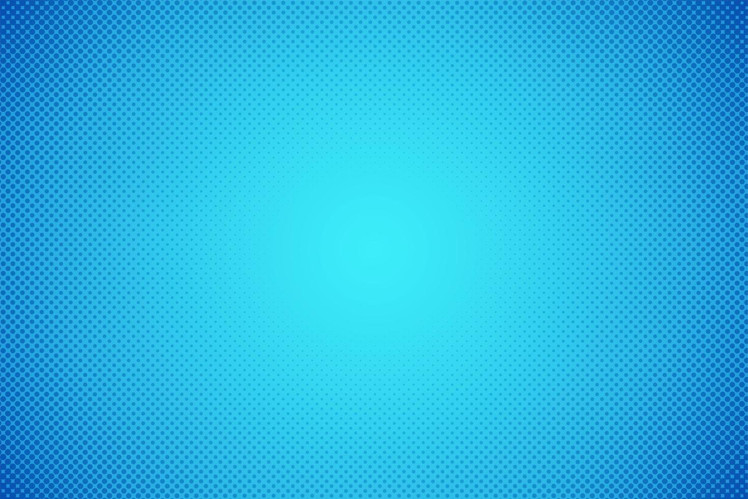 Gradient Blue Halftone Dots Background  vector