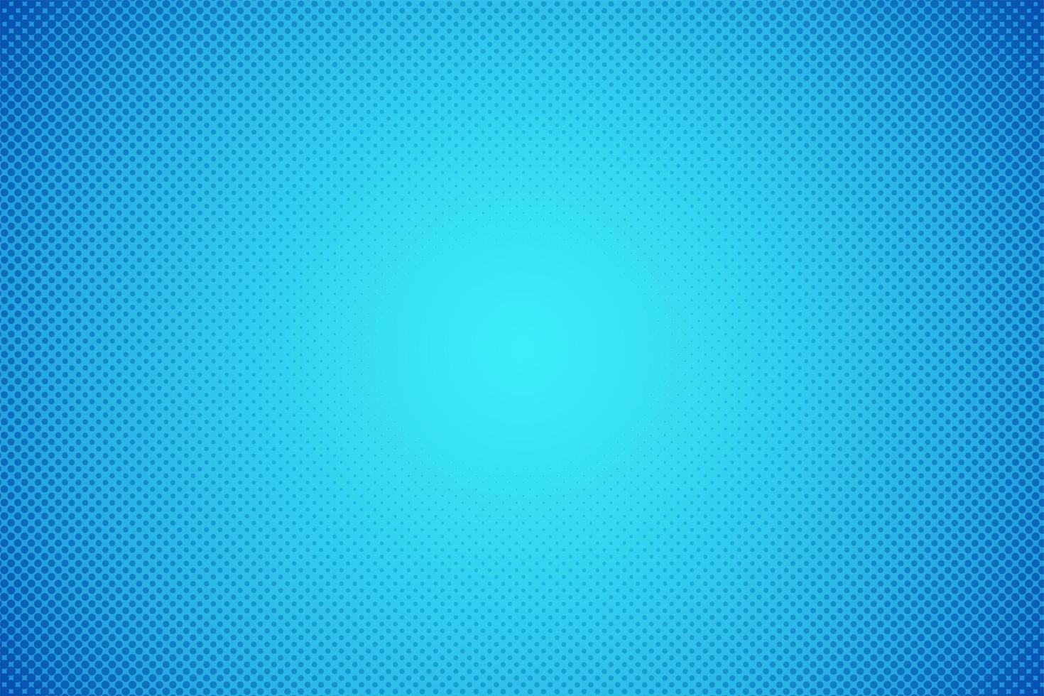 Gradient Blue Halftone Dots Background  vector