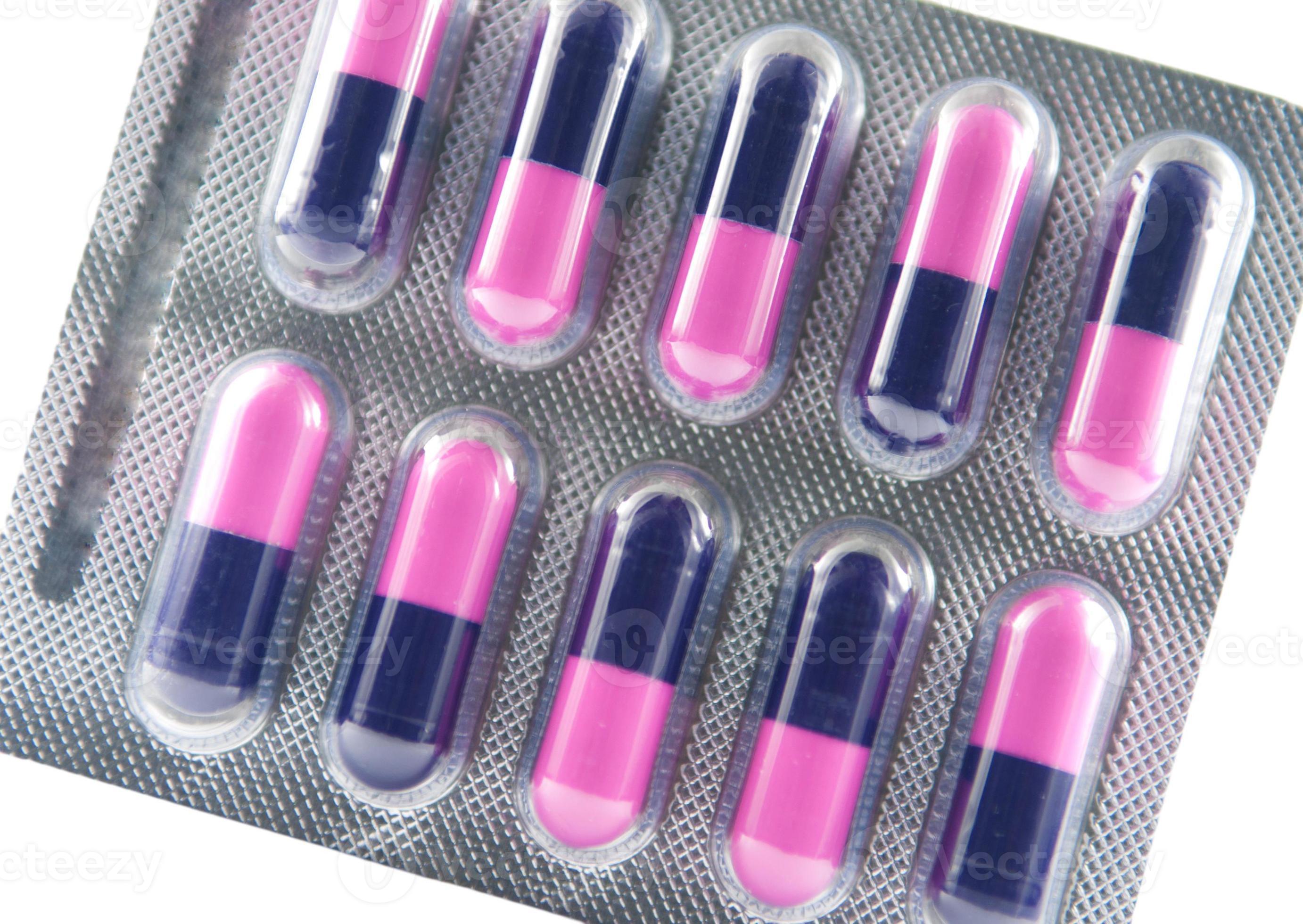 Capsule in Blister pack background 933818 Stock Photo at Vecteezy