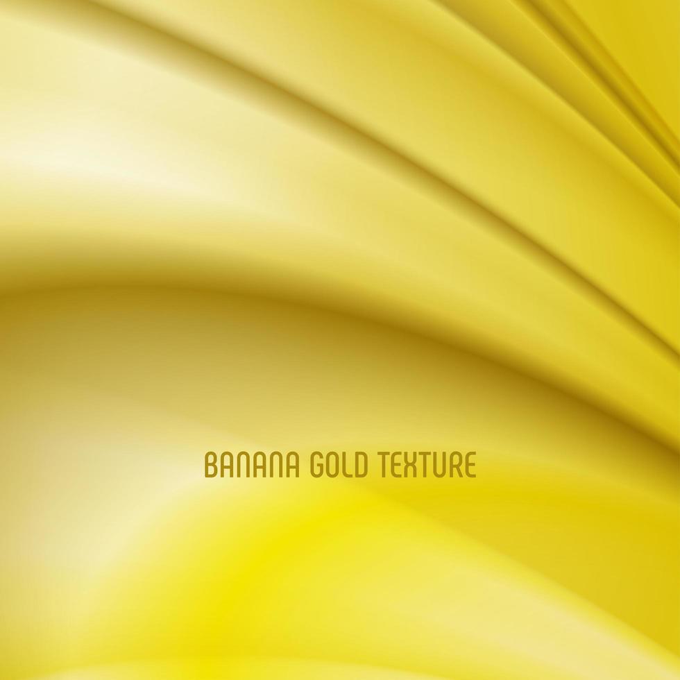 Banana Gold Background vector