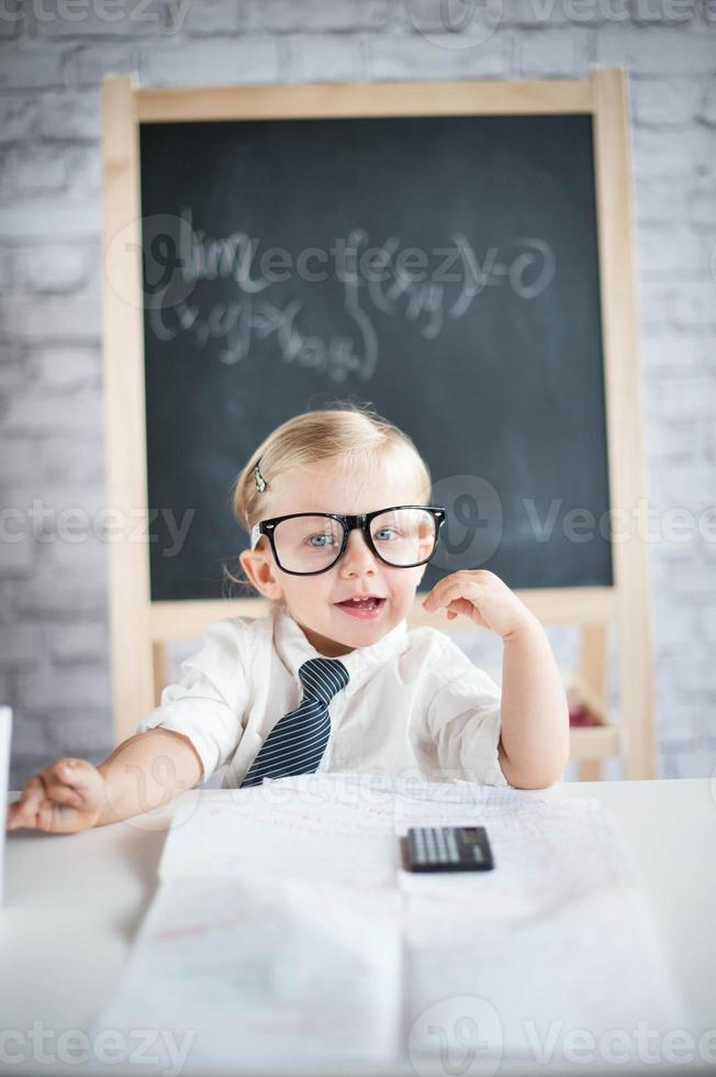 Clever child 937069 Stock Photo at Vecteezy