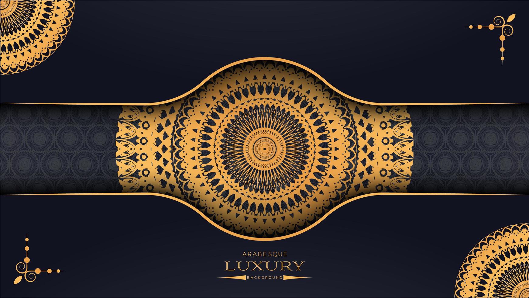 3D Luxury Mandala Paper Design vector