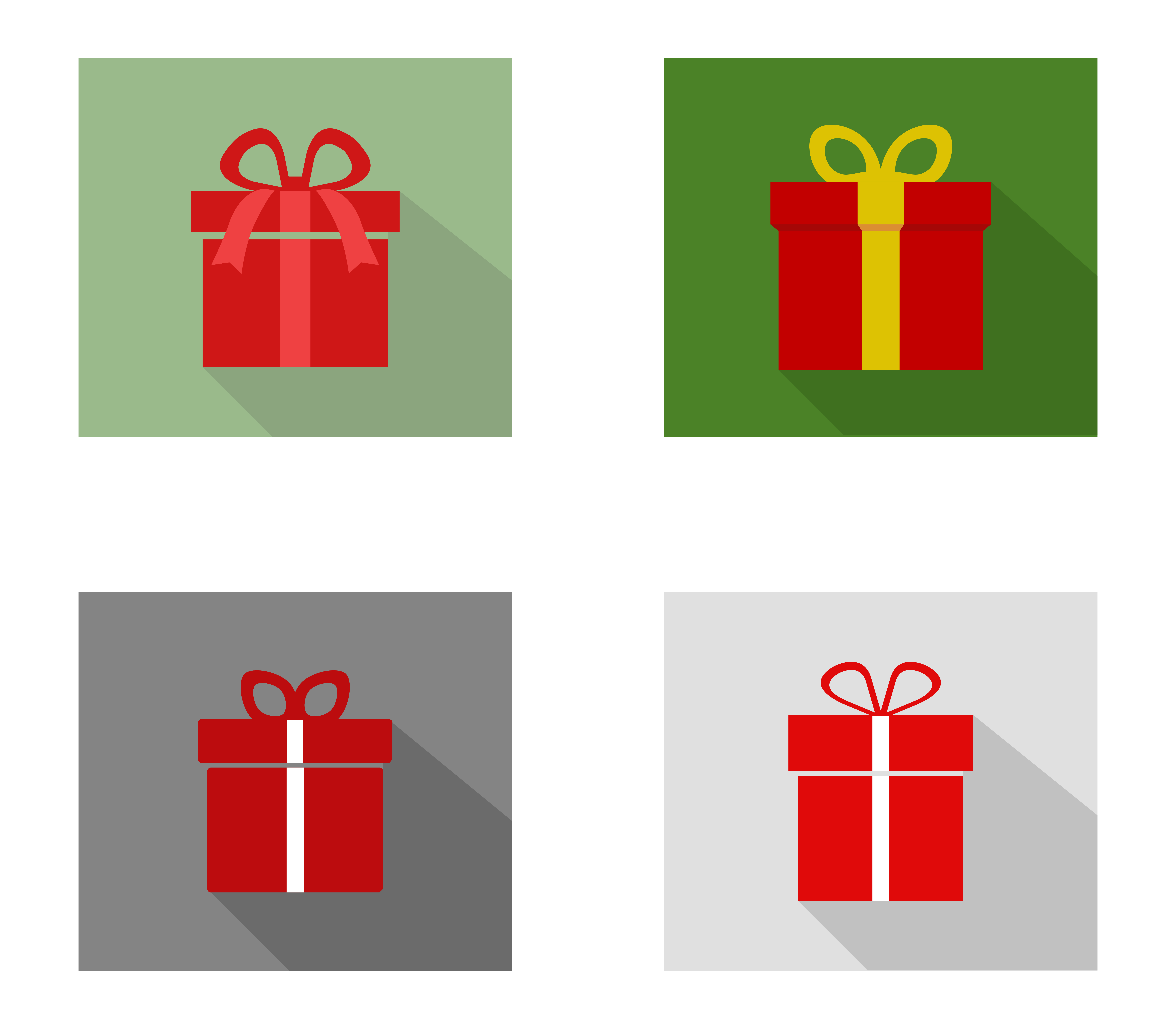 Set of Gift Icons 938381 Vector Art at Vecteezy