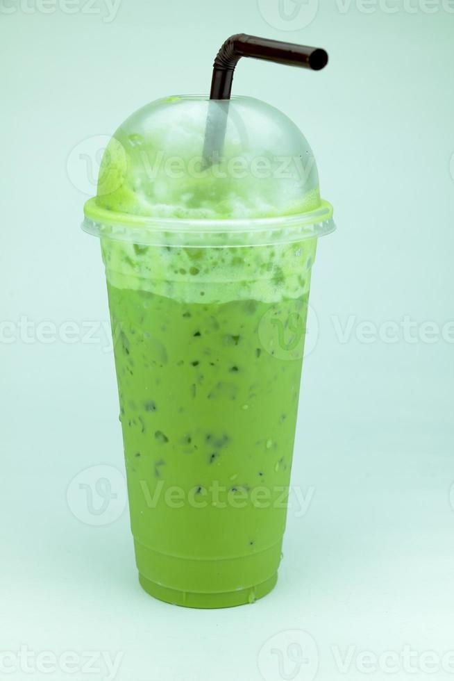Las bebidas de té verde son populares. foto