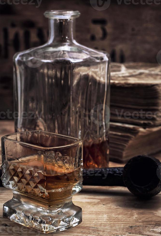 alcoholic drink of whiskey photo