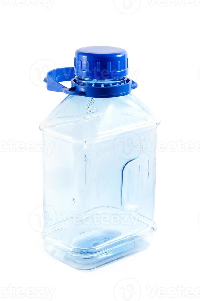 Plastic bottle of drinking water photo