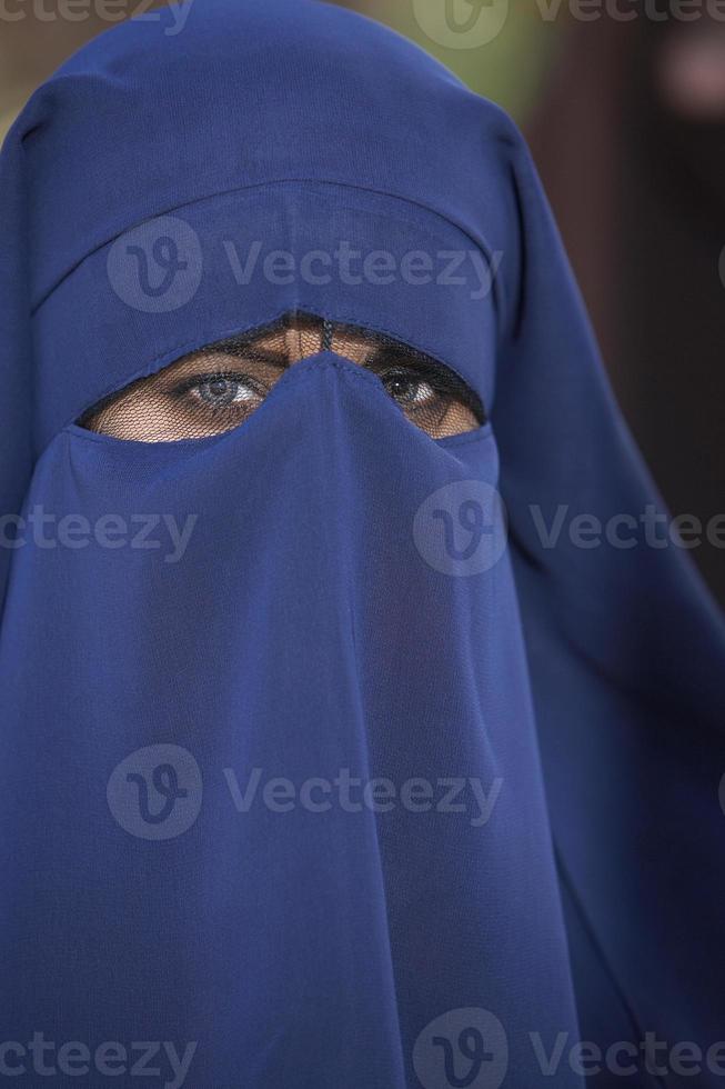 mujeres musulmanas de compras foto