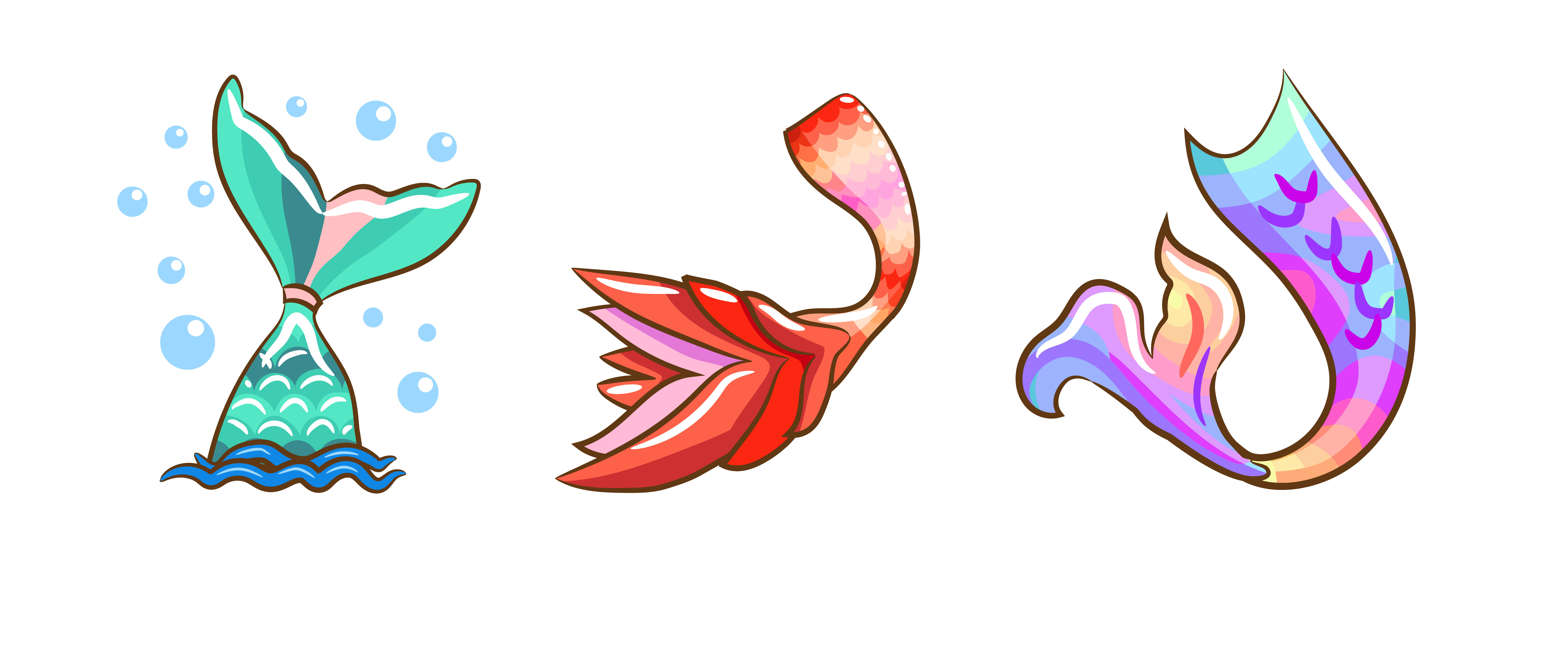 Mermaid Tail Vector Art, Icons, and Graphics for Free Download