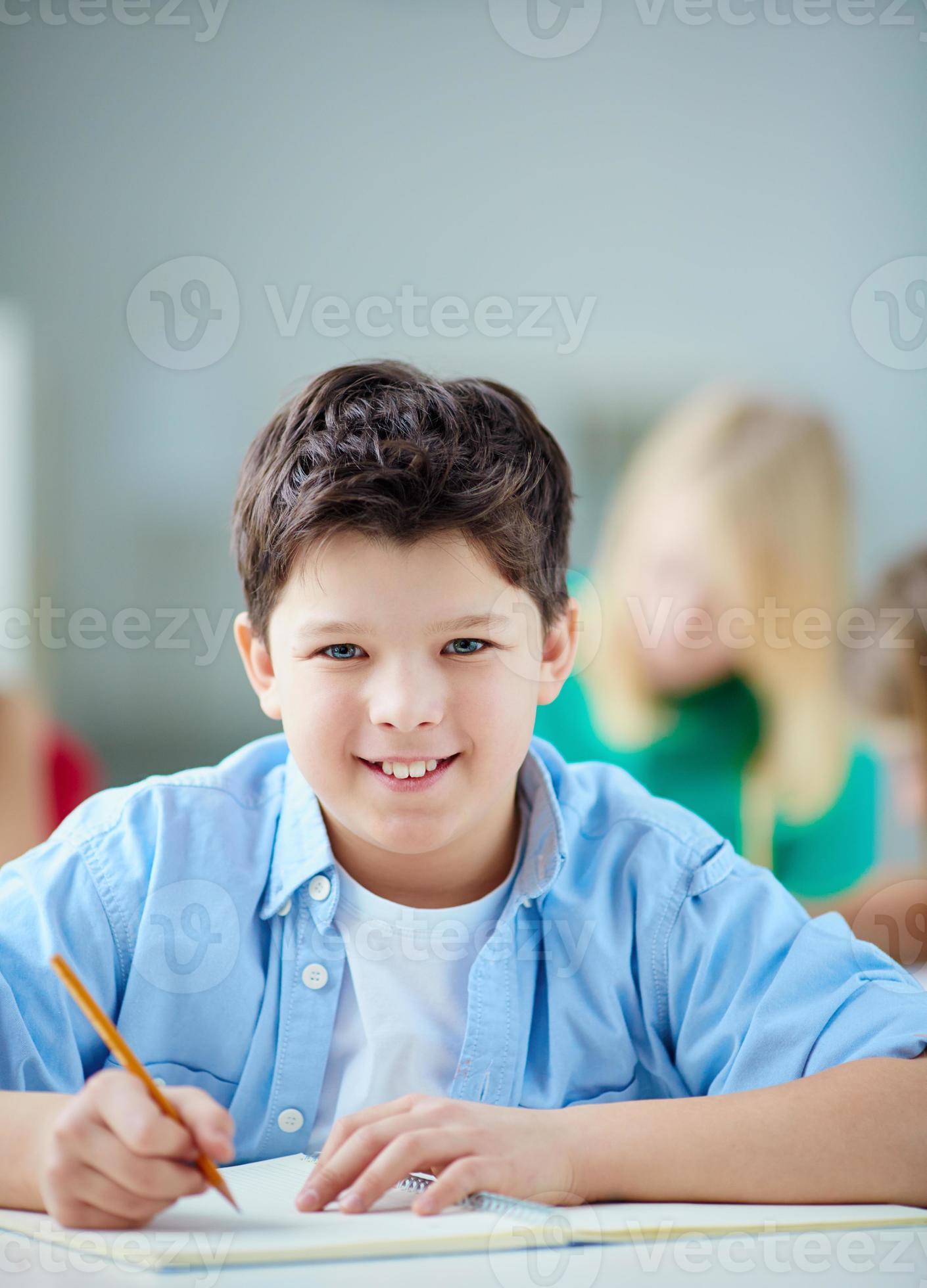 Clever boy 944088 Stock Photo at Vecteezy