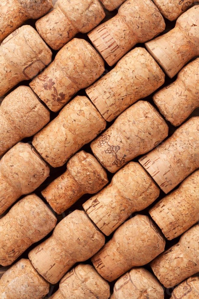 Champagne corks texture photo