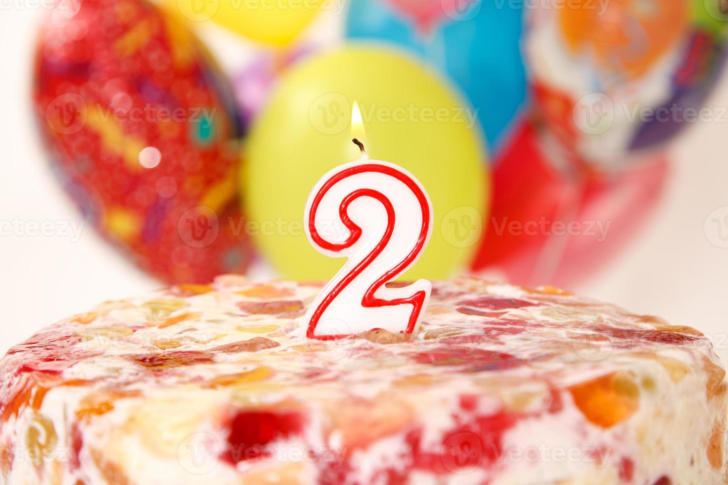 Birthday candle with flame and balloons 947727 Stock Photo at Vecteezy