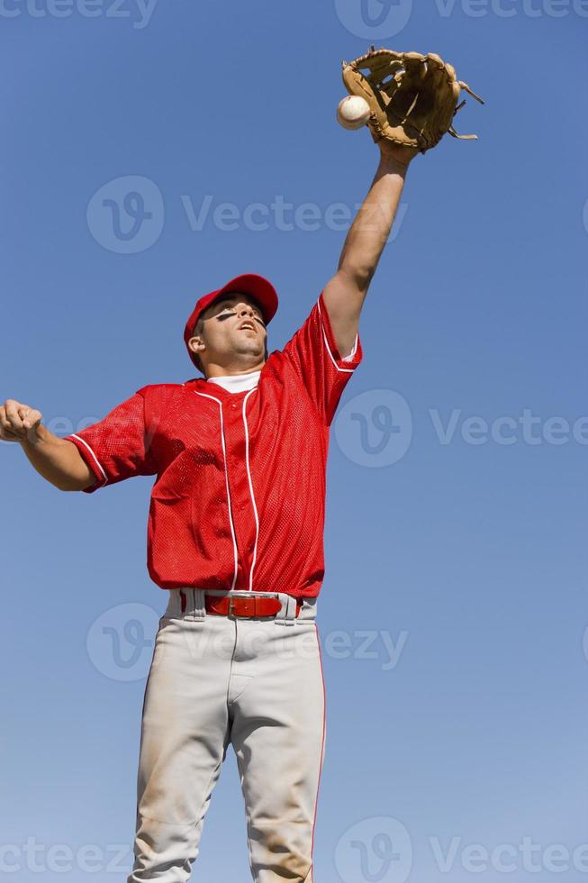 Outfielder Catching Baseball 948241 Stock Photo at Vecteezy