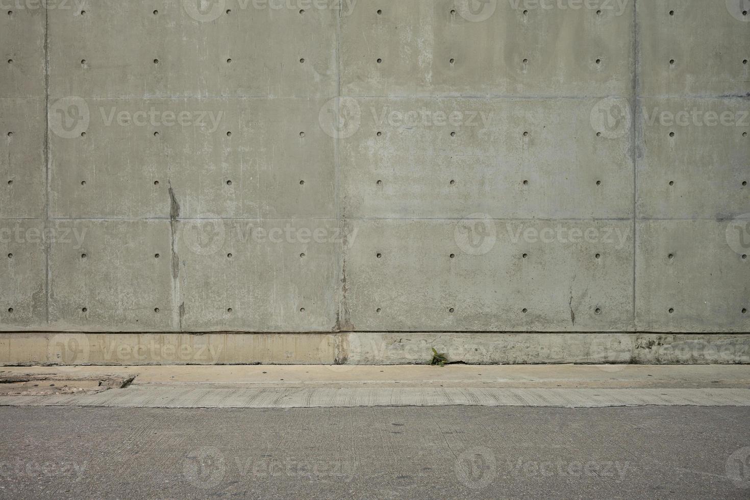 Concrete Wall and Cement Floor for Copy Space photo