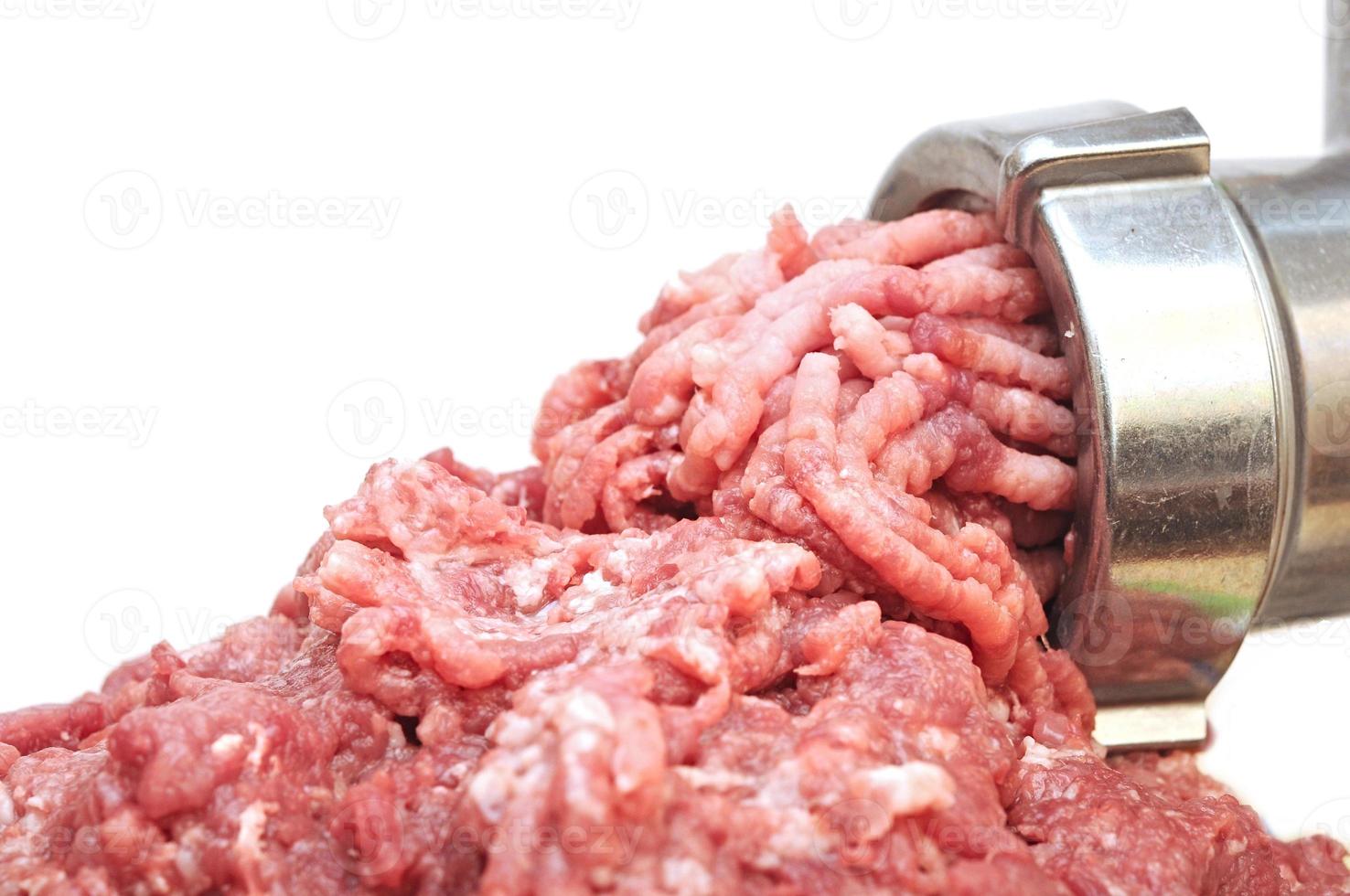 Meat grinder close up photo