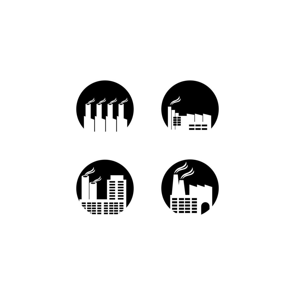 Industry logo icon vector