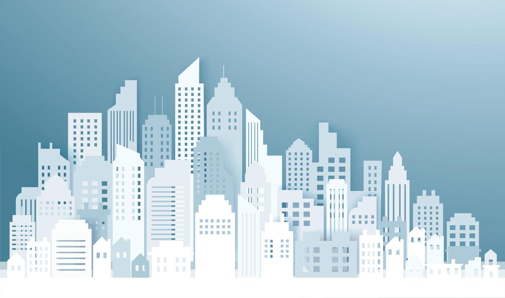 Modern City Skyline  vector