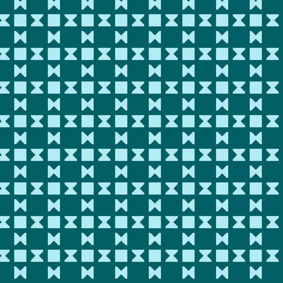  Cyan Geometric Square Hourglass  Pattern  vector