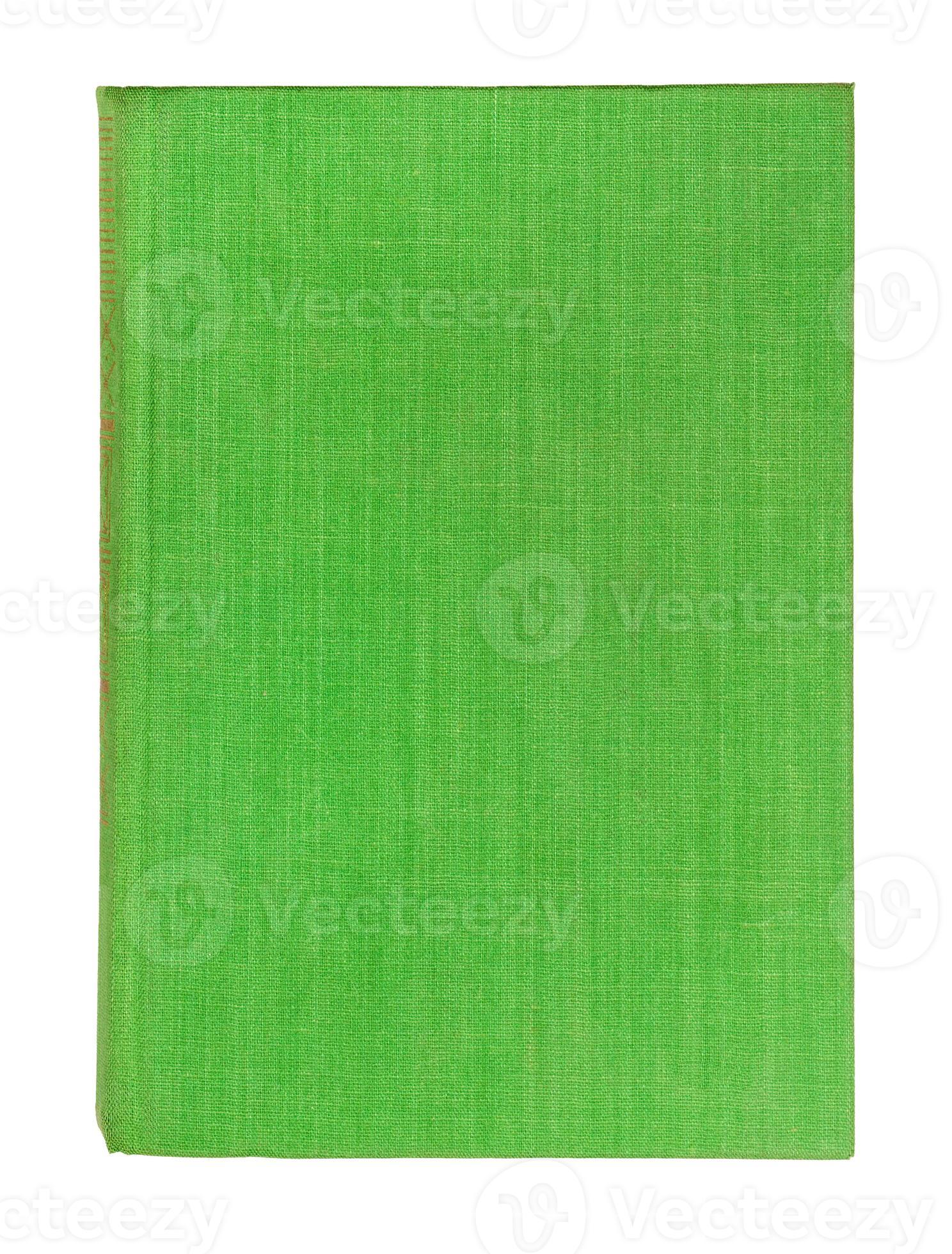 Vintage book cover green isolated on white 954670 Stock Photo at Vecteezy