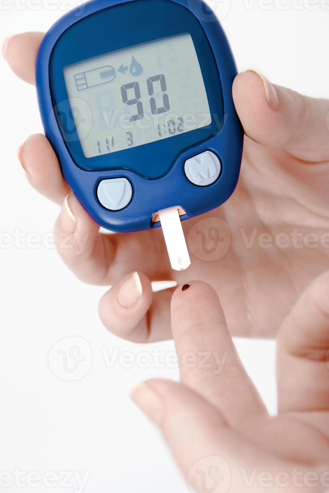 Self Monitoring Of Blood Glucose 956383 Stock Photo At Vecteezy