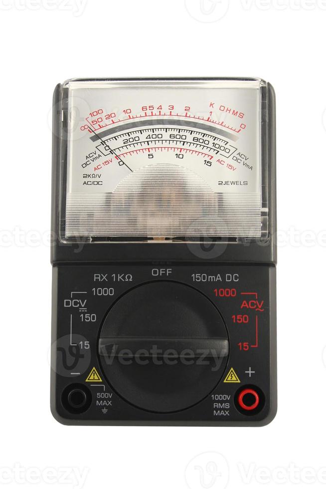 AC DC Voltage testing meter photo