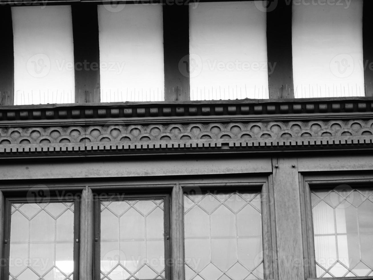 black and white tudor chester photo