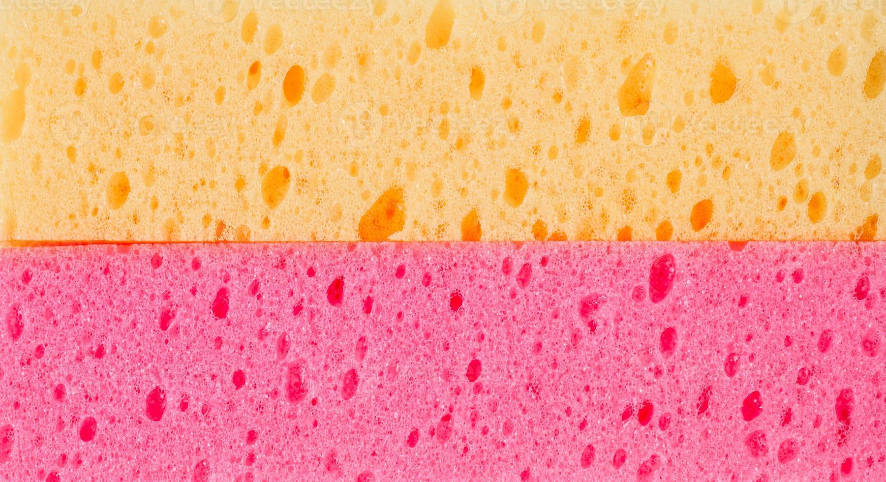 Sponge for washing dish texture layer background photo