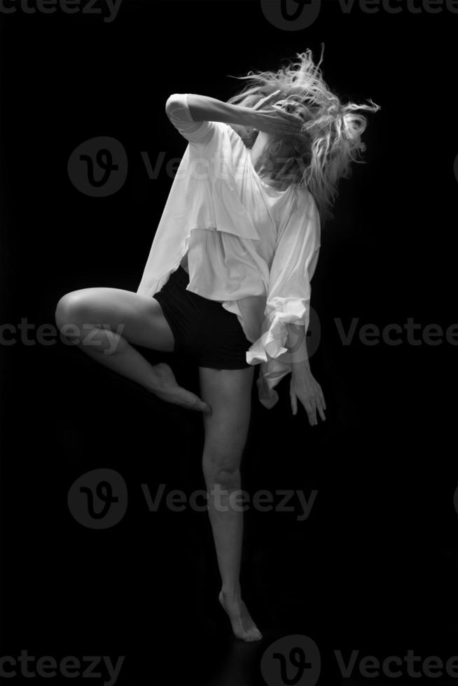 Modern dancer photo