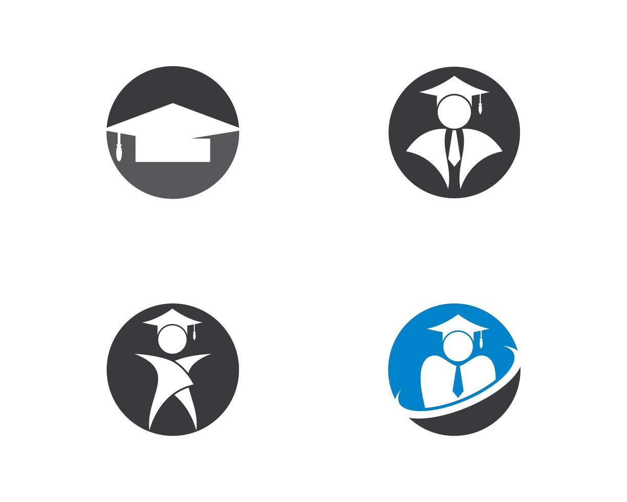 Education Icon Set  vector