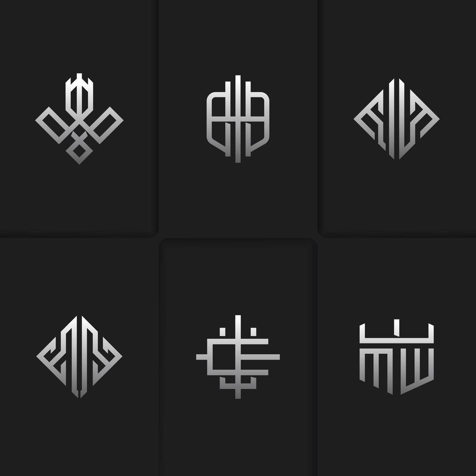 Modern Badge Set vector