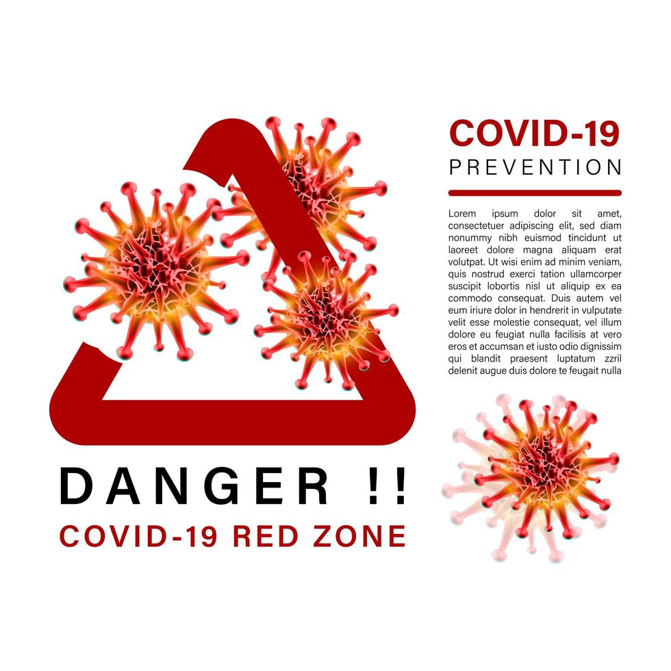 Lockdown and COVID-19 Prevention vector