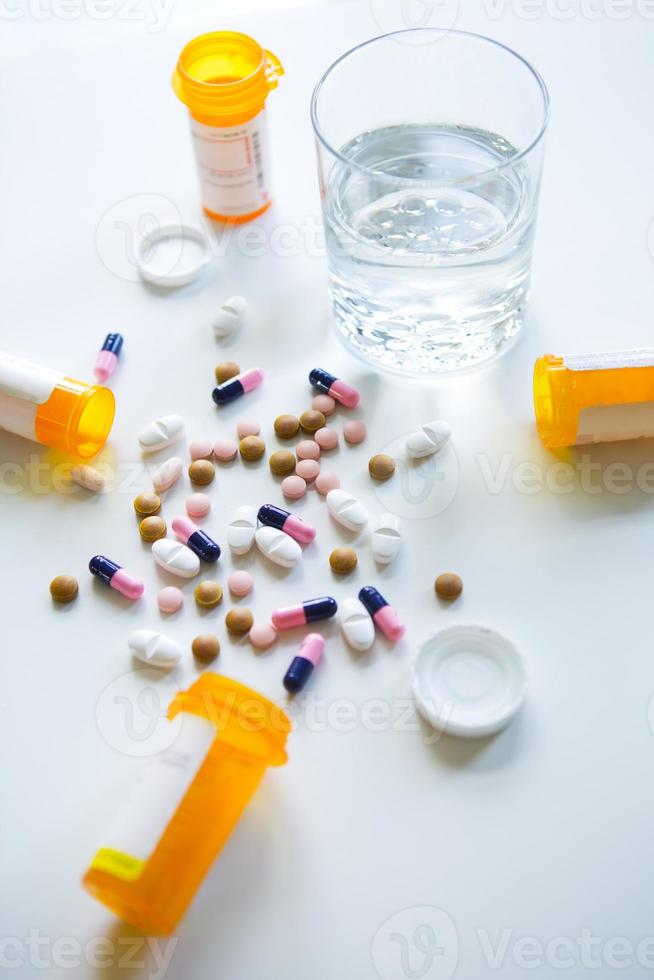 Spilled Prescription Medication photo