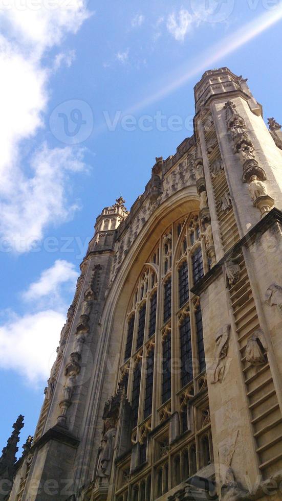 Main Facade of Bath Abbey photo