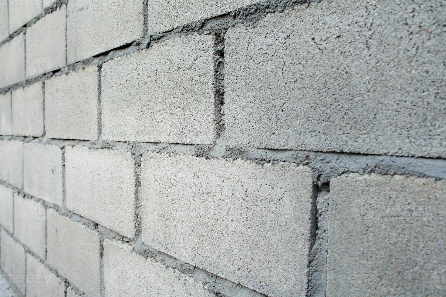 White Brick Wall Pattern photo