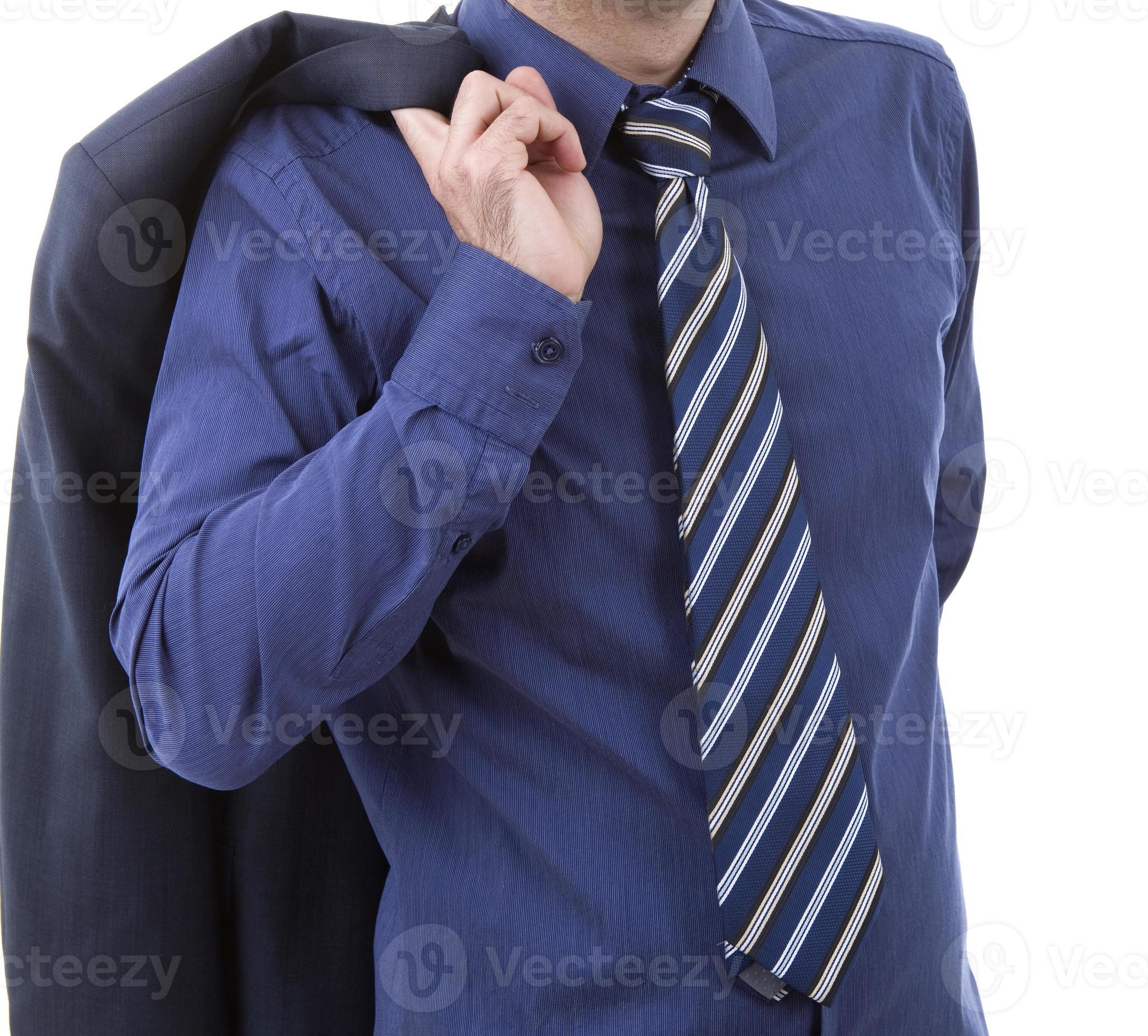 smokey blue tie