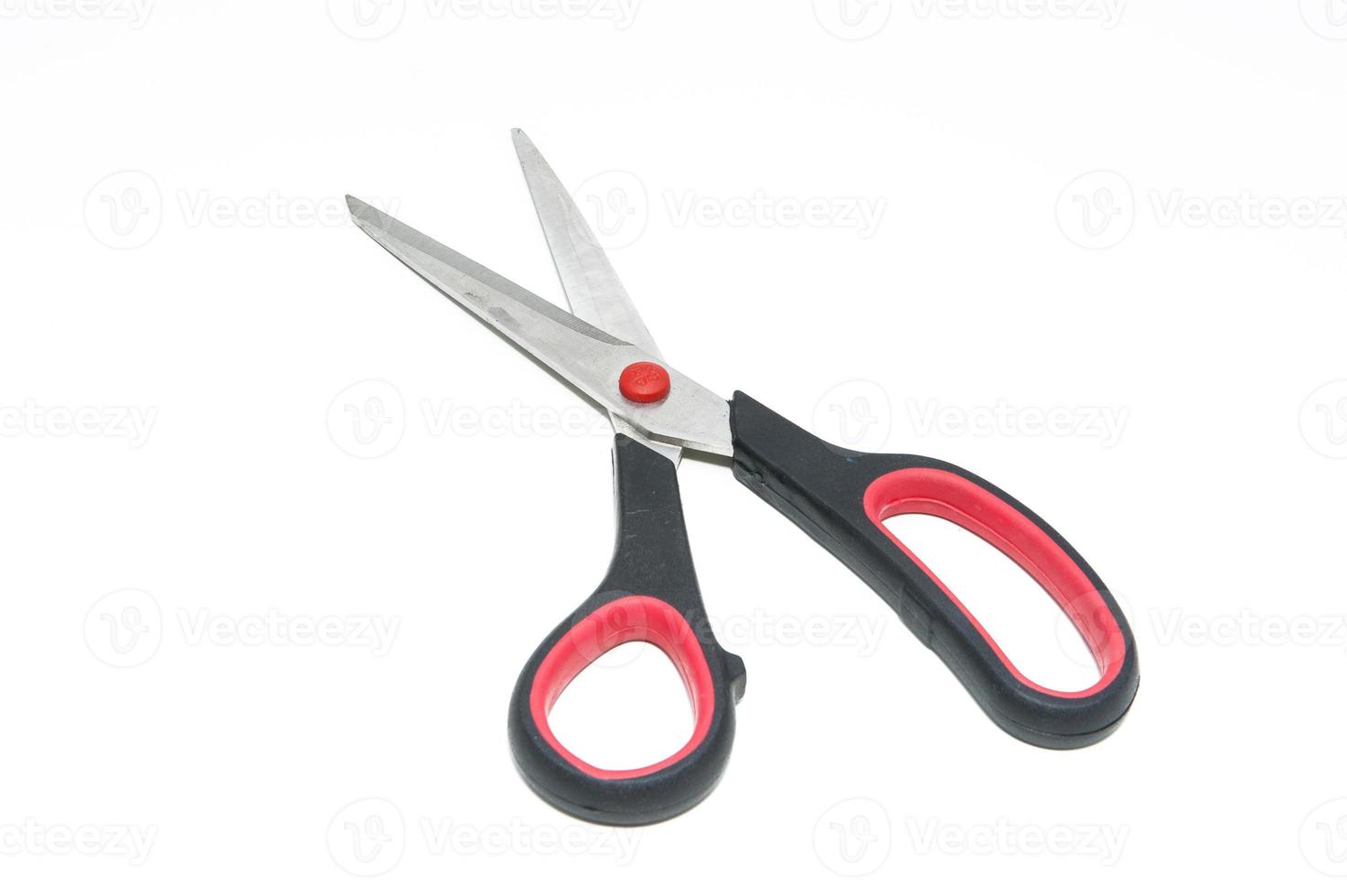scissors  on white background photo
