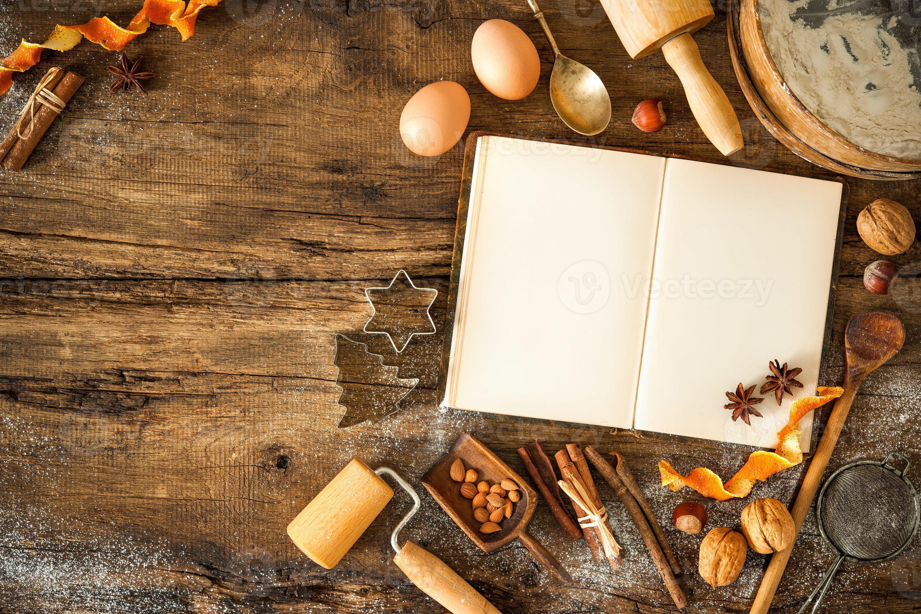 Christmas baking background 990495 Stock Photo at Vecteezy