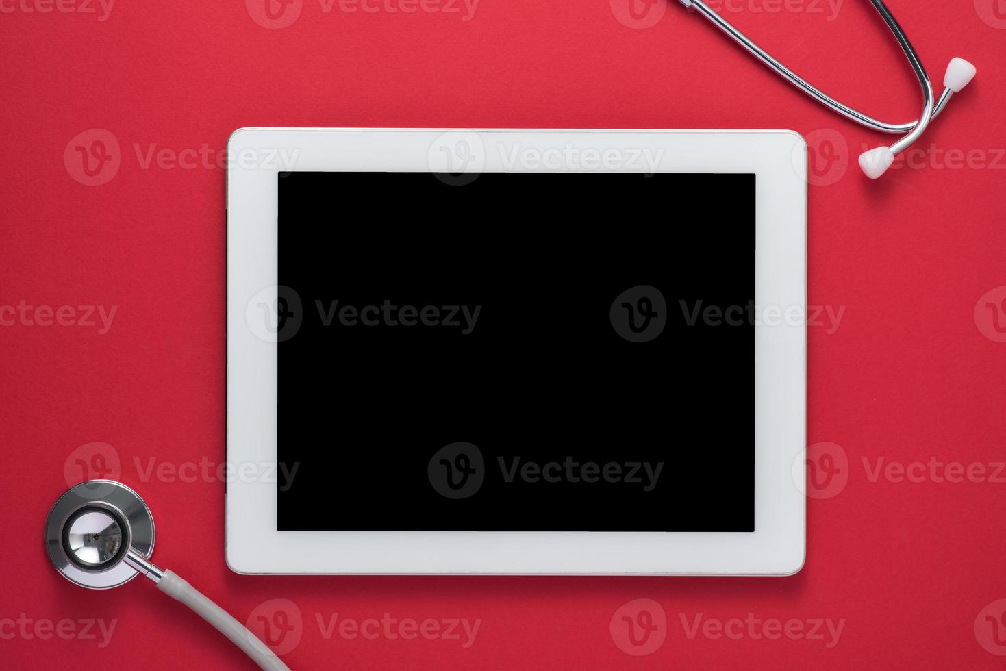 Medical equipment with digital tablet photo