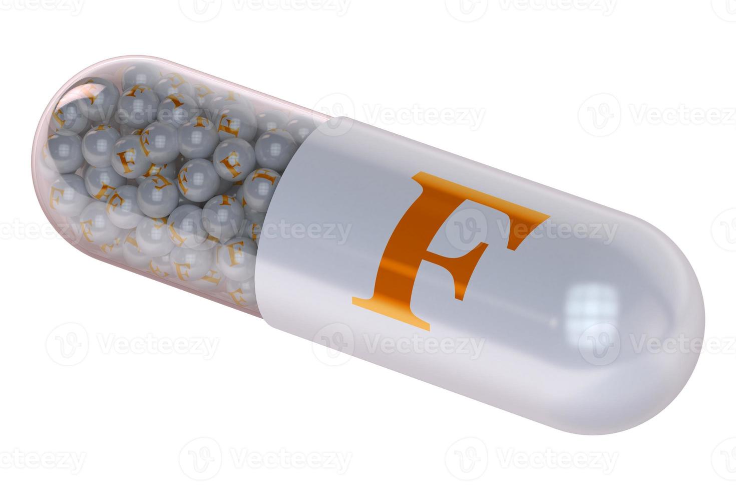 Vitamin capsule F 1002077 Stock Photo at Vecteezy