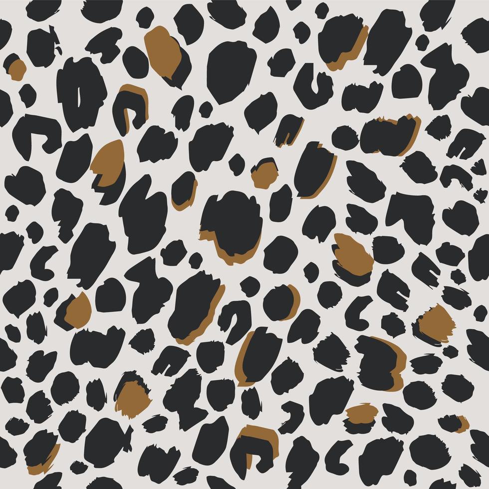 estampado de leopardo sin costuras vector