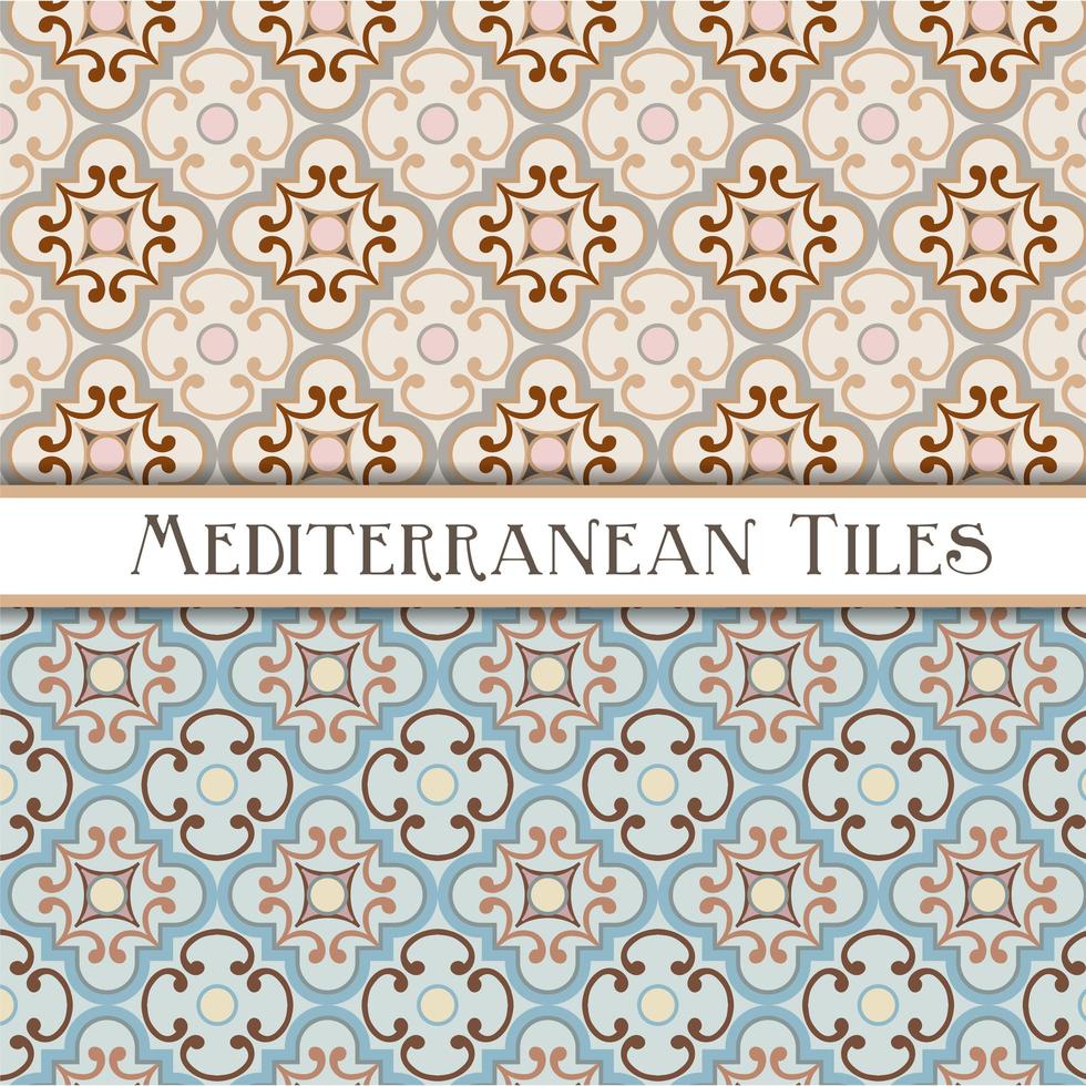 Geometric Mediterranean Patterns 1012960 Vector Art at Vecteezy