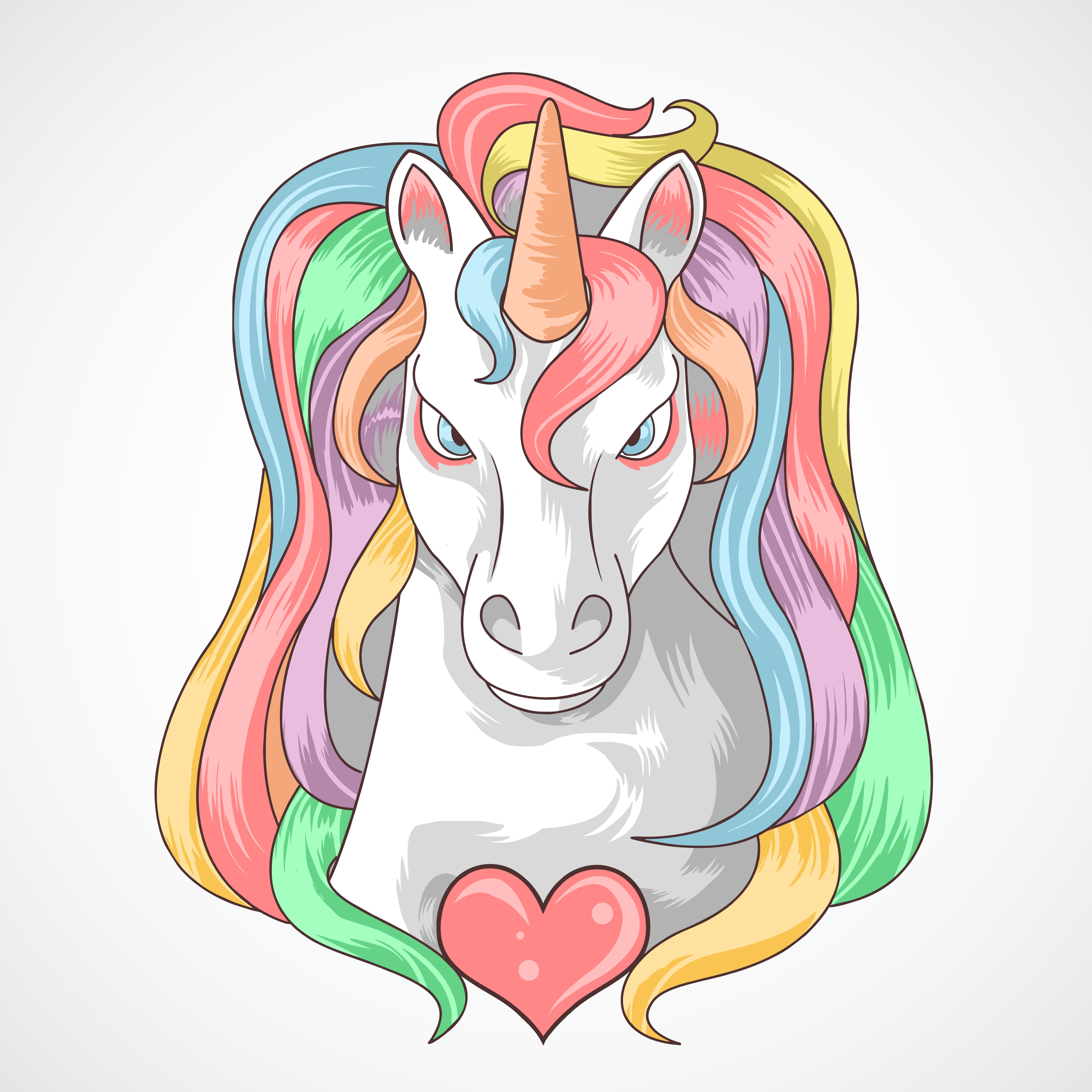 Free Free Unicorn Mane Svg 67 SVG PNG EPS DXF File